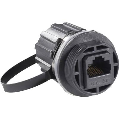 Conec 17-10020 Sensor/actuator inbouwconnector Aantal polen (sensoren): 8P8C Koppeling, inbouw 1 stuk(s)