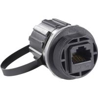 Conec 17-10020 Sensor/actuator inbouwconnector Aantal polen (sensoren): 8P8C Koppeling, inbouw 1 stuk(s)