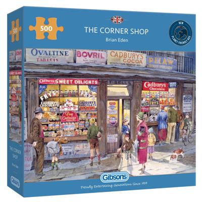 The Corner Shop Puzzel 500 Stukjes The Corner Shop Puzzel 500 Stukjes