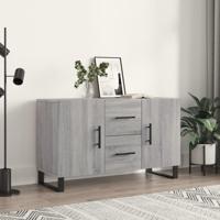 Dressoir 100x36x60 cm bewerkt hout grijs sonoma eikenkleurig