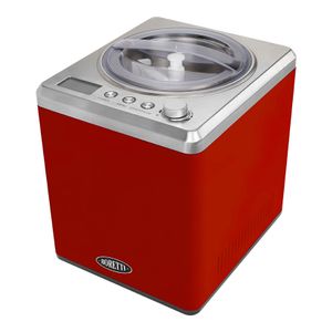 Boretti Gelatiera Compressie-ijsmachine 2 l Grijs, Rood 180 W