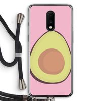 Avocado: OnePlus 7 Transparant Hoesje met koord Avocado: OnePlus 7 Transparant Hoesje met koord