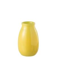 J-Line Vase Glass Yellow Large