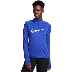 Nike Dri-FIT One Swoosh Half-Zip Longsleeve Dames