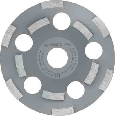 Bosch Accessoires Diamantkomschijf Expert for Abrasive 50 g/mm, 125 x 22,23 x 4,5 mm 1st - 2608602553