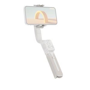 Hohem Smart selfie stick met afneembare remote en 360 graden &apos;follow me"- wit