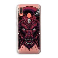 Hell Hound and Serpents: Samsung Galaxy A20e Transparant Hoesje