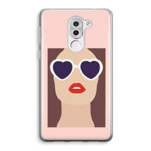 Red lips: Honor 6X Transparant Hoesje