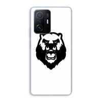 Angry Bear (white): Xiaomi 11T Pro Transparant Hoesje