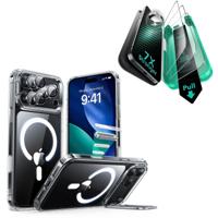 iPhone 17 Pro Max Bundle Classic Hybrid Magnetic Case (Camera Control, Stash Stand) and Armorite Screen Protector - Clear iPhone 17 Pro Max Bundle Classic Hybrid Magnetic Case (Camera Control, Stash Stand) and Armorite Screen Protector - Clear