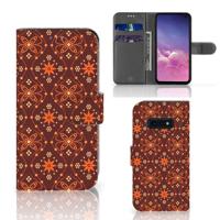 Samsung Galaxy S10e | Telefoon Hoesje | Batik Brown
