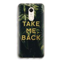 Take me back: Xiaomi Redmi 5 Transparant Hoesje