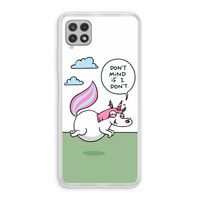 Unicorn: Samsung Galaxy A22 4G Transparant Hoesje