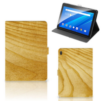 Lenovo Tab E10 Tablet Book Cover Licht Hout