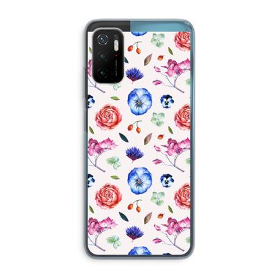 Bloemetjes: Xiaomi Poco M3 Pro 5G Transparant Hoesje