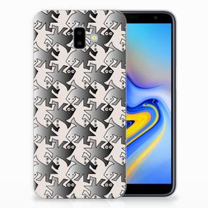 Samsung Galaxy J6 Plus (2018) TPU Hoesje Salamander Grey