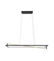 Trio Hanglamp Edge zwart 326810132