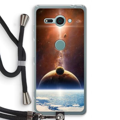 Omicron 2019: Sony Xperia XZ2 Compact Transparant Hoesje met koord