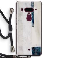 Meet you there: HTC U12+ Transparant Hoesje met koord
