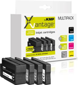 Xvantage Inktcartridge vervangt HP 963XL, 3JA30AE, 3JA27AE, 3JA28AE, 3JA29AE Compatibel Combipack Zwart, Cyaan, Magenta, Geel 1766,4085 1766,4085