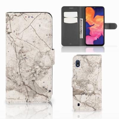 Samsung Galaxy A10 | Bookcase | Marmer Beige