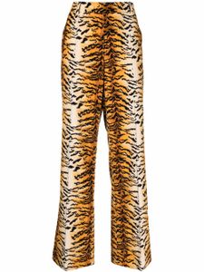 Philosophy Di Lorenzo Serafini pantalon ample à imprimé animalier - Tons neutres