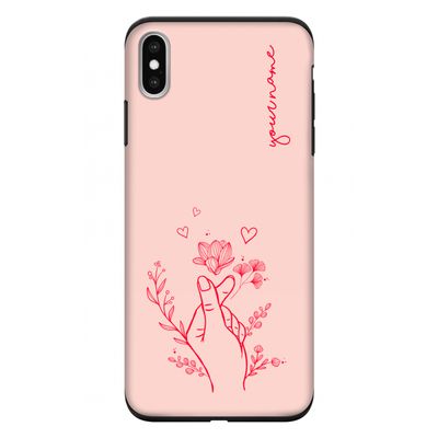 Giving Flowers: iPhone XS Max Tough Case
