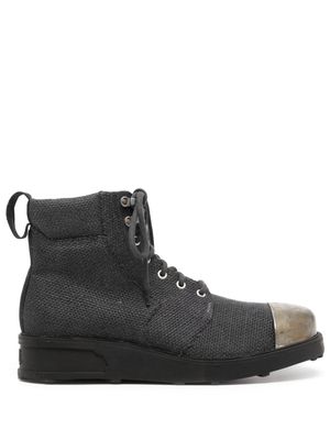 OBJECTS IV LIFE bottines à lacets - Noir