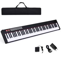 88 Toetsenbord Kinderen Digitaal Toetsenbord Elektrische Piano 128 Ritmes / 128 Tonen / 20 Demo Geschikt voor Kinderen en Volwassenen