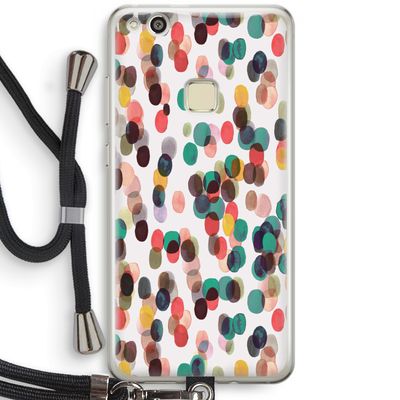 Tropical Dots: Huawei Ascend P10 Lite Transparant Hoesje met koord