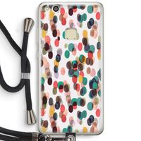 Tropical Dots: Huawei Ascend P10 Lite Transparant Hoesje met koord