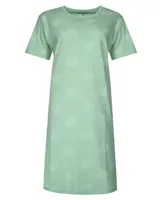 Temptation dames nachthemd korte mouw groen "Stippen"