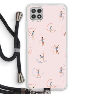 Dancing #3: Samsung Galaxy A22 4G Transparant Hoesje met koord