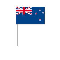 Zwaaivlaggetjes Nieuw Zeeland 12 x 24 cm - thumbnail