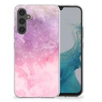 Smartphone hoesje Samsung Galaxy A34 Pink Purple Paint