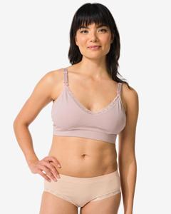 HEMA Dameshipster Naadloos Rib Lichtroze (lichtroze)