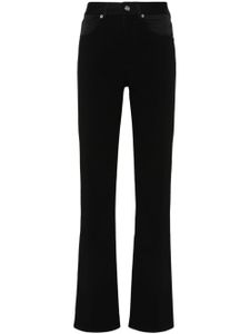 MM6 Maison Margiela pantalon à coutures signatures - Noir