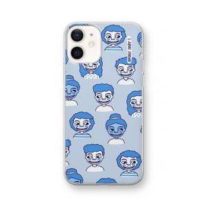 Gezichtjes: iPhone 12 Transparant Hoesje