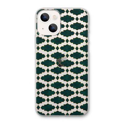 Moroccan tiles: iPhone 13 Transparant Hoesje