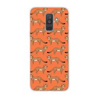 Cheetah: Samsung Galaxy A6 Plus (2018) Transparant Hoesje