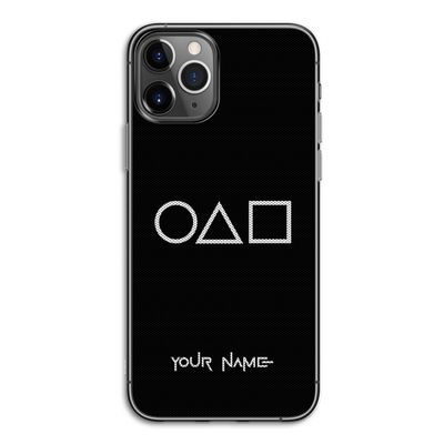 Squid Game: iPhone 11 Pro Transparant Hoesje