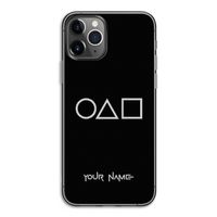 Squid Game: iPhone 11 Pro Transparant Hoesje