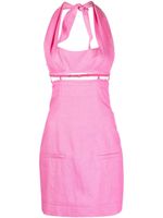 Jacquemus robe courte à dos-nu - Rose Jacquemus robe courte à dos-nu - Rose