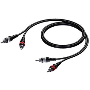 Procab CAB800 Basic 2x RCA male - 2x RCA male  1.00 meter