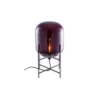 Pulpo Oda Small Vloerlamp - Aubergine - Zwart - thumbnail