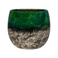 Ter Steege Bloempot Groen-Multicolour D 23 cm H 20 cm