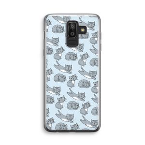 Poezen: Samsung Galaxy J8 (2018) Transparant Hoesje