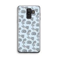 Poezen: Samsung Galaxy J8 (2018) Transparant Hoesje