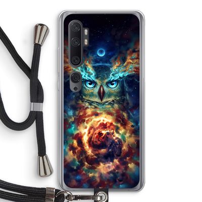 Aurowla: Xiaomi Mi Note 10 Transparant Hoesje met koord