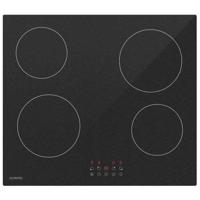 Glaskeramische kookplaat - OCEANIC - 4 branders - Zwart